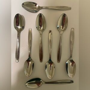 Oneida Craft Vallarta Set Of 8 Tea Spoons 5 3/4”